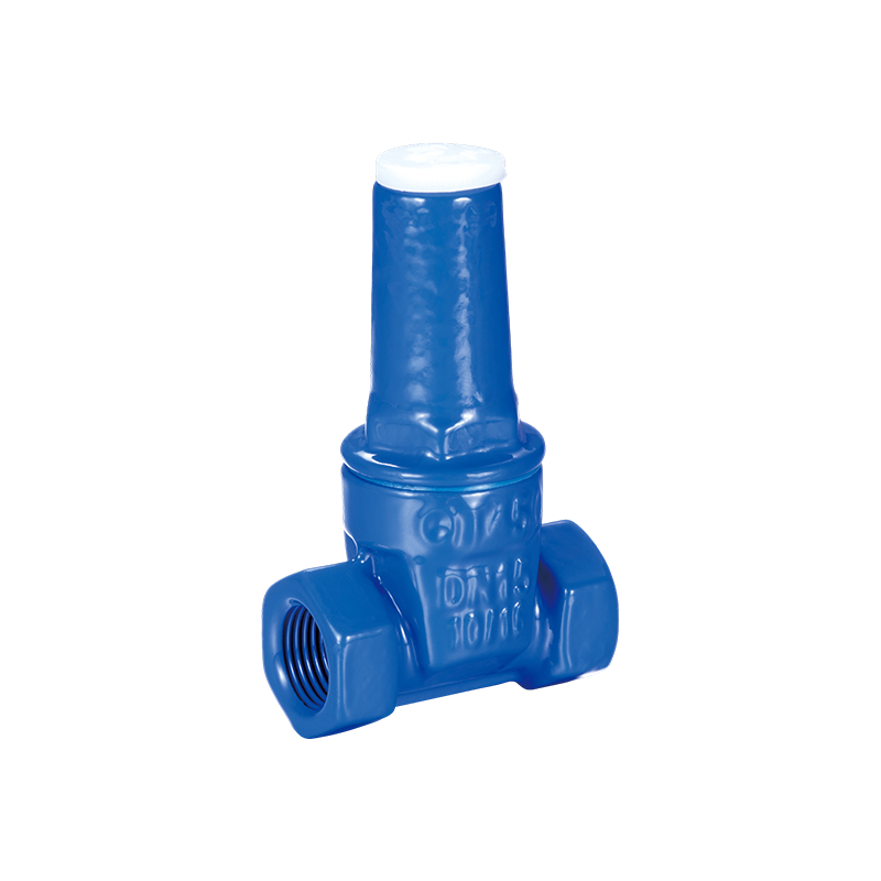 صمام بوابة ميكانيكي مضاد للسرقة من الحديد الزهر العقدي ذو مانع تسرب ناعم