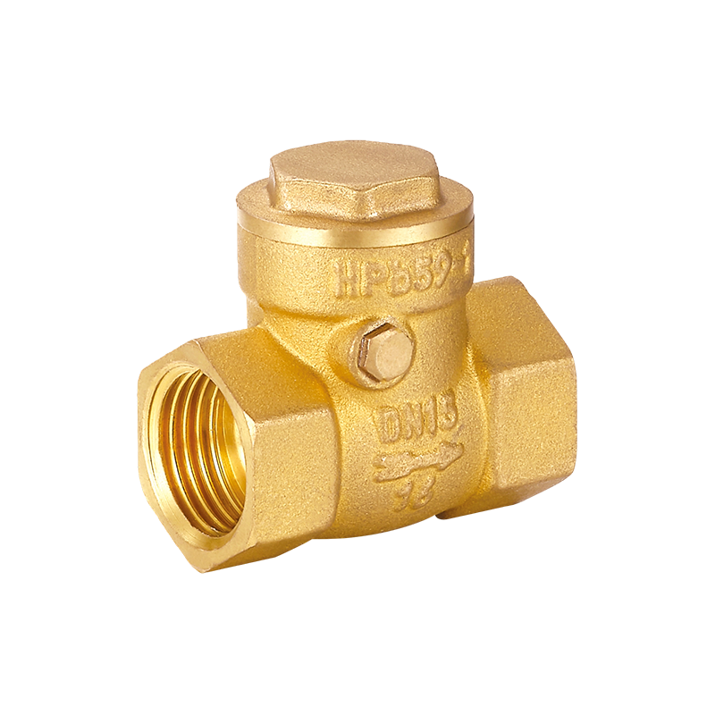 صمام فحص أفقي نحاسي YH-402