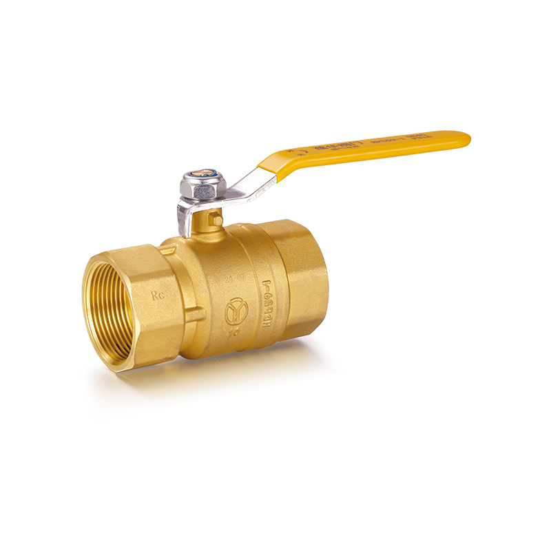 صمام كروي نحاسي YH-201 بمقبض طويل （F/F）